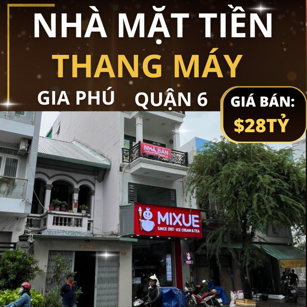 Bán Nhà Gia Phú Quận 6